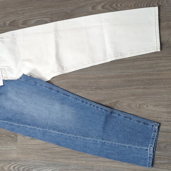 🌟RARE NWT Sandrine Rose Free People Two Sided Pants - Picture 3 of 9